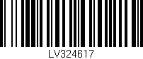 Código de barras (EAN, GTIN, SKU, ISBN): 'LV324617'