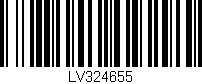 Código de barras (EAN, GTIN, SKU, ISBN): 'LV324655'