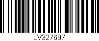 Código de barras (EAN, GTIN, SKU, ISBN): 'LV327697'