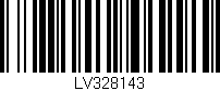 Código de barras (EAN, GTIN, SKU, ISBN): 'LV328143'