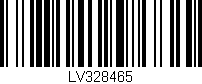 Código de barras (EAN, GTIN, SKU, ISBN): 'LV328465'