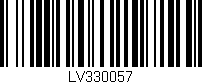 Código de barras (EAN, GTIN, SKU, ISBN): 'LV330057'
