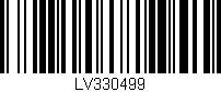 Código de barras (EAN, GTIN, SKU, ISBN): 'LV330499'