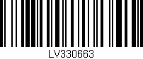 Código de barras (EAN, GTIN, SKU, ISBN): 'LV330663'