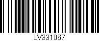 Código de barras (EAN, GTIN, SKU, ISBN): 'LV331067'