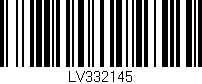 Código de barras (EAN, GTIN, SKU, ISBN): 'LV332145'