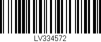 Código de barras (EAN, GTIN, SKU, ISBN): 'LV334572'