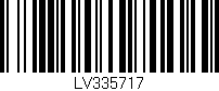 Código de barras (EAN, GTIN, SKU, ISBN): 'LV335717'