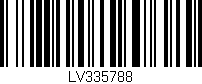 Código de barras (EAN, GTIN, SKU, ISBN): 'LV335788'