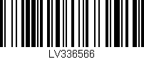 Código de barras (EAN, GTIN, SKU, ISBN): 'LV336566'