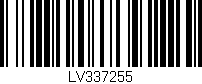 Código de barras (EAN, GTIN, SKU, ISBN): 'LV337255'
