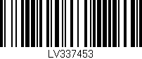 Código de barras (EAN, GTIN, SKU, ISBN): 'LV337453'