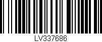 Código de barras (EAN, GTIN, SKU, ISBN): 'LV337686'