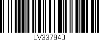 Código de barras (EAN, GTIN, SKU, ISBN): 'LV337940'