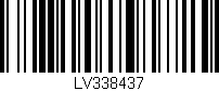 Código de barras (EAN, GTIN, SKU, ISBN): 'LV338437'