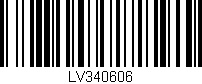 Código de barras (EAN, GTIN, SKU, ISBN): 'LV340606'