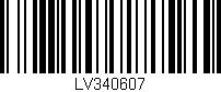 Código de barras (EAN, GTIN, SKU, ISBN): 'LV340607'
