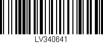 Código de barras (EAN, GTIN, SKU, ISBN): 'LV340641'