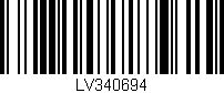 Código de barras (EAN, GTIN, SKU, ISBN): 'LV340694'