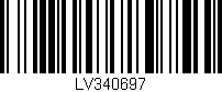 Código de barras (EAN, GTIN, SKU, ISBN): 'LV340697'