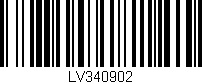 Código de barras (EAN, GTIN, SKU, ISBN): 'LV340902'