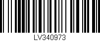 Código de barras (EAN, GTIN, SKU, ISBN): 'LV340973'