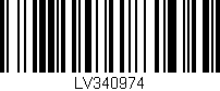 Código de barras (EAN, GTIN, SKU, ISBN): 'LV340974'