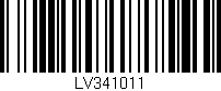 Código de barras (EAN, GTIN, SKU, ISBN): 'LV341011'