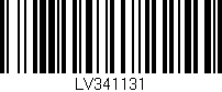 Código de barras (EAN, GTIN, SKU, ISBN): 'LV341131'