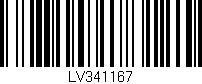 Código de barras (EAN, GTIN, SKU, ISBN): 'LV341167'