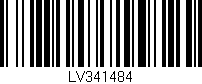 Código de barras (EAN, GTIN, SKU, ISBN): 'LV341484'