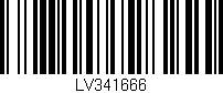 Código de barras (EAN, GTIN, SKU, ISBN): 'LV341666'