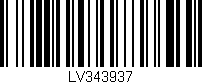 Código de barras (EAN, GTIN, SKU, ISBN): 'LV343937'