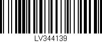 Código de barras (EAN, GTIN, SKU, ISBN): 'LV344139'