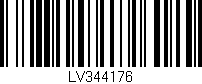 Código de barras (EAN, GTIN, SKU, ISBN): 'LV344176'