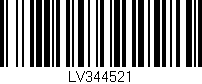 Código de barras (EAN, GTIN, SKU, ISBN): 'LV344521'