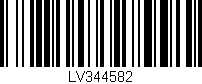 Código de barras (EAN, GTIN, SKU, ISBN): 'LV344582'