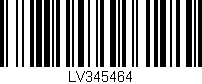 Código de barras (EAN, GTIN, SKU, ISBN): 'LV345464'