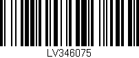 Código de barras (EAN, GTIN, SKU, ISBN): 'LV346075'