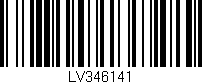Código de barras (EAN, GTIN, SKU, ISBN): 'LV346141'
