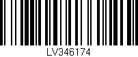 Código de barras (EAN, GTIN, SKU, ISBN): 'LV346174'