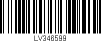 Código de barras (EAN, GTIN, SKU, ISBN): 'LV346599'