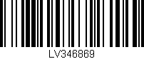 Código de barras (EAN, GTIN, SKU, ISBN): 'LV346869'