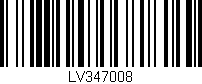 Código de barras (EAN, GTIN, SKU, ISBN): 'LV347008'