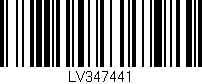 Código de barras (EAN, GTIN, SKU, ISBN): 'LV347441'