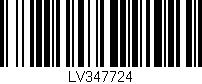 Código de barras (EAN, GTIN, SKU, ISBN): 'LV347724'