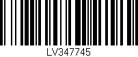 Código de barras (EAN, GTIN, SKU, ISBN): 'LV347745'