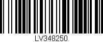 Código de barras (EAN, GTIN, SKU, ISBN): 'LV348250'