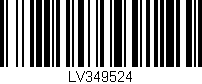 Código de barras (EAN, GTIN, SKU, ISBN): 'LV349524'
