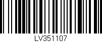 Código de barras (EAN, GTIN, SKU, ISBN): 'LV351107'